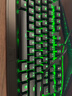 雷蛇（Razer） 黑寡妇蜘蛛 机械键盘 有线游戏键盘N键无冲 电竞 黑色 黑寡妇蜘蛛X竞技版(87键绿轴) 实拍图