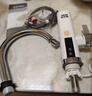 奥克斯（AUX）电热水龙头热水器加热水龙头快速热水变频恒温厨房下进水 【变频恒温】雪山白+漏保插头+万向喷头 实拍图