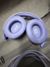 JBLT770NC头戴式主动降噪蓝牙耳机 手机电脑笔记本耳机游戏无线有线耳机  紫色 实拍图