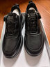 百丽商务休闲鞋男商场款牛皮运动鞋8GZ01BM4 黑色A2150（旋钮扣） 41 实拍图