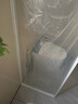 东鹏（DONGPENG）淋浴房超白长虹玻璃淋浴隔断卫生间隔断屏风干湿分离半隔断浴屏 600*2000超白钢化玻璃 现货 实拍图