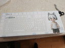 狼途（LANGTU）L98奶油骑士98键 有线静音键盘 Gasket结构 RGB灯效 人体工学 实拍图