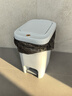 佳帮手卧室脚踏垃圾桶7.3L家用脚踩+手按双开盖厨房卫生间厕所客厅带盖 实拍图