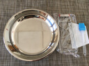 HUYO 蒸凉皮锣锣316不锈钢蒸面皮锣锣家用做凉皮的工具双耳不粘凉皮盘 无耳凉皮锣锣23cm【中号】送三件套 实拍图