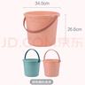 CHAHUA茶花提水桶加14.4L厚塑料桶泡脚桶洗脚桶洗衣洗车储水桶洗拖把桶* 实拍图