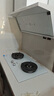 海尔（Haier）【小红花燃气灶】5.2kw天然气双灶家用台嵌两用 白色面板烟灶联动 68%高热效率 Q2BEC(天)可调节 实拍图