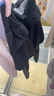 朵梵蓮秋冬季专业晨跑速干衣加厚运动服女跑步户外健身服显瘦瑜珈服套装 黑色外套+黑色长裤 L 实拍图