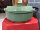 摩飞电器（Morphyrichards） 多功能锅电火锅家用分体式鸳鸯火锅电炒锅烧烤肉蒸煮炒煎电煮锅MR9087 3L 清新绿【标配】涂层升级 实拍图