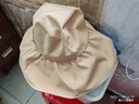 兼彩黑胶防晒帽遮阳帽子女夏季大檐渔夫帽太阳帽防紫外线韩版折叠户外 实拍图