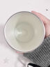 Face保温杯水杯女高颜值25新款小巧便携学生儿童吸管双饮咖啡杯子 绯雾甜星450ml【陶瓷内胆 】 实拍图