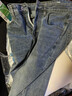 真维斯（Jeanswest）王一博代言牛仔裤男秋冬新款天丝舒适修身直筒高端潮牌休闲裤子男 蓝色【天丝厚款】 29 码(2尺2) 【建议100-110斤】 实拍图