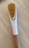 美丽雅鞋刷日式加长木制手柄洗鞋洗衣去污清洁软毛刷子1只装 实拍图