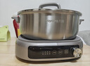 九阳（Joyoung）0涂层IH秒涮电火锅火锅专用锅电锅家用4-8人分体式可拆洗多功能电蒸锅不锈钢电煮锅6L火锅锅GN12 实拍图