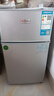 志高（CHIGO）小冰箱迷你小型家用冷藏冷冻两用宿舍出租房用双门办公室电冰箱节能省电 【店长推荐】48L银色【三天约一度电】 实拍图