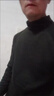 秋冬季双面绒半高领长袖t恤男士德绒秋衣内搭中领打底衫保暖上衣 【工厂直销特价清仓】高领德绒灰色 L 建议体重95-110斤可穿 实拍图