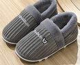 俞兆林（YUZHAOLIN）棉鞋女男情侣包跟棉拖鞋冬季月子鞋保暖舒适家居棉鞋 实拍图