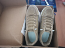 西域骆驼（VANCAMEL）男鞋秋冬2025新款透气防臭休闲鞋皮面板鞋男士阿甘跑步运动潮鞋子 卡其 41 实拍图
