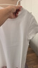 拇指白小T二代白色短袖T恤男女春夏三防纯棉白小丅打底衫上衣 白色男款 3XL 实拍图