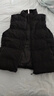 【清仓捡漏】马甲男士休闲百搭加厚秋冬防寒保暖坎肩加棉背心 黑色 5XL 建议180-200斤 实拍图