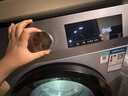 西门子（SIEMENS）10公斤滚筒洗衣机全自动带烘干 洗烘一体 蒸汽除菌 热风清新 双重净筒 X42W 家电国家补贴 实拍图