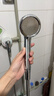 九牧（JOMOO）花洒喷头全套家用增压洗澡淋浴莲蓬头热水器手持淋雨花洒软管套装 增压花洒【过滤净水】+软管1.5米 实拍图