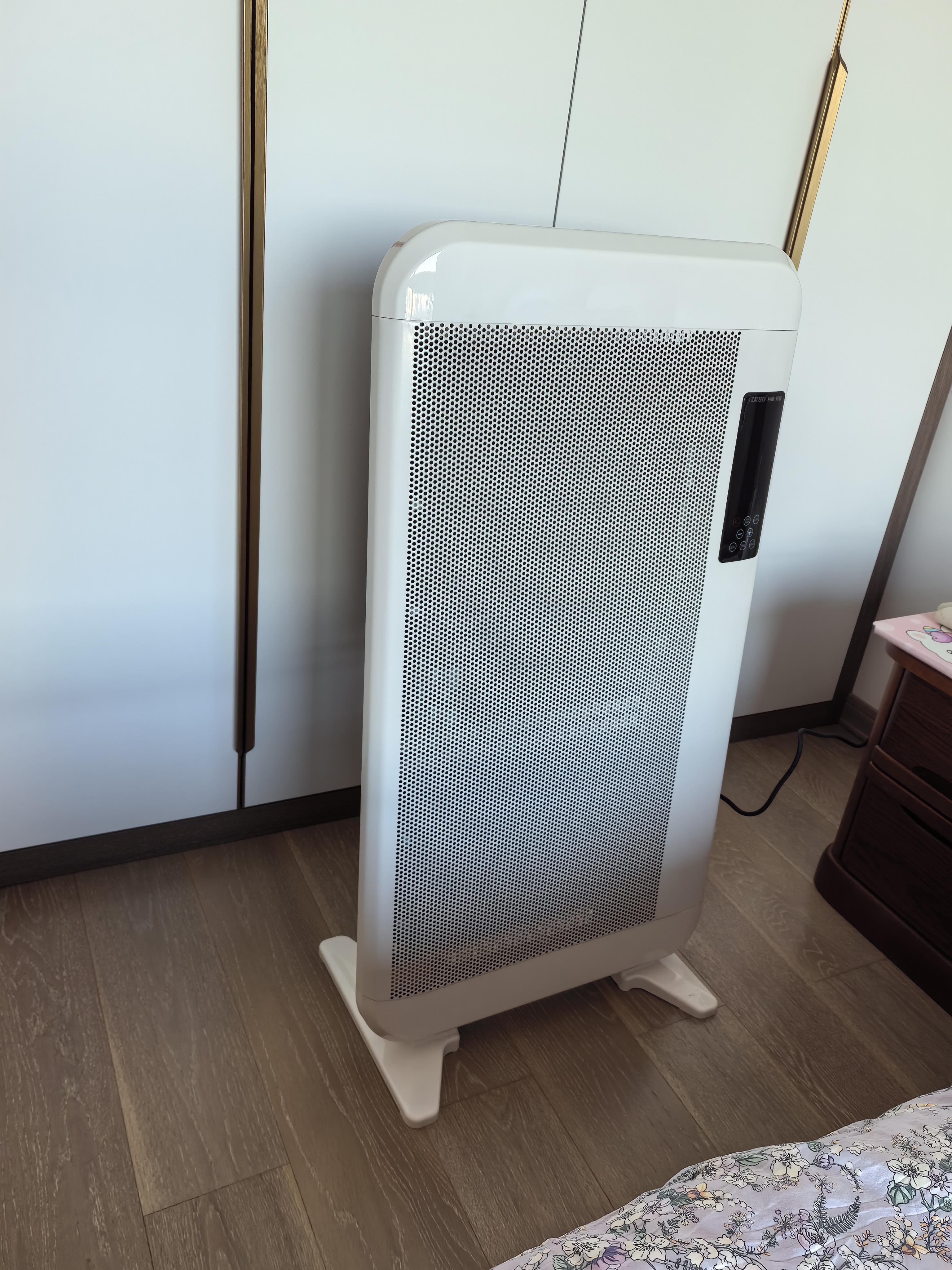 ILVSD德国变频取暖器大面积石墨烯家用节能电暖器速热省电暖气地暖全屋升温墙暖气片壁挂暖风机电热恒温 2200W升级款【AI强省电变频】 17㎡内供暖 无风不干燥+负离子净化+APP远程遥控 实拍图