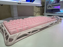 重力星球（GravaStar）机械键盘 破茧75配列无线有线蓝牙三模gasket客制化游戏办公键盘 K1罗斯粉+M1罗斯粉礼盒装 实拍图