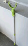 梦庭 晾衣杆可爱卡通多功能可拼接撑衣杆晾衣叉晒衣杆挂衣杆绿色 两节 实拍图