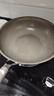 小熊（Bear）有钛无涂层不粘炒锅陶瓷炒菜锅 32cm家用平底锅燃气灶JG043-P02 实拍图