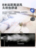 美的（Midea）【超级单品】七叶轻音立式电风扇家用柔风落地扇台式桌面小型风扇大风量节能摇头宿舍电扇 SAF30AB 实拍图