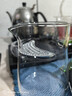 耐高温公道杯简易泡茶杯大容量煮茶公杯家用可过滤茶海茶水分离器 绿把直身月牙 450ml 1只 实拍图