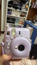 INSTAX富士instax立拍立得 一次成像相机 mini12精美礼盒 鸢尾骑士 含10张fafa花边相纸 实拍图