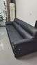 芝华仕（CHEERS）真皮艺沙发黑色客厅2025新款小户型直排芝华士3095黑三 实拍图