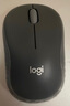 罗技（Logitech）M185鼠标 无线鼠标 办公鼠标 对称鼠标 黑色灰边 带无线2.4G接收器 实拍图