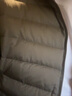 优衣库男装女装高级轻型羽绒茄克便携立领外套夹克25秋冬478273 478273/33卡其色 L 实拍图