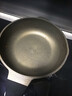 KIWICOO德国钛聚力平底锅不粘锅家用牛排煎锅无涂层煎蛋炒锅电磁炉燃气灶 【钛聚力煎炒锅】黑瓷耐脏 24cm 实拍图