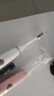 【已售20万＋】电动牙刷全自动智能声波防水家用宿舍成人学生男女情侣套装情人节礼物 2支套装【白+粉】质感颜值电池款 实拍图