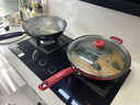 苏泊尔（SUPOR）铁锅精铁真不锈炒锅无涂层家用炒菜锅爆炒锅锤纹物理防粘明火专用 2-4人使用【多人选择】 32cm 实拍图