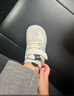 江博士（DR·KONG）春秋男女舒适婴儿宝宝鞋 透气舒适健康鞋 百搭国货步前鞋 白/灰 22 脚长约12.7-13.2 实拍图