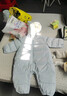 童泰（TONGTAI）婴儿羽绒连体衣冬季加厚宝宝衣服儿童羽绒服男童女童外出抱衣 浅蓝 90 码(建议身高80-92cm)充绒量87g 实拍图