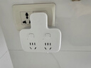 公牛（BULL）转换插头/品字形一转二插座/无线转换插座/电源转换器 适用于卧室、厨房 2位分控插座 GN-96023 实拍图