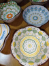 佩尔森（CERAMICS）饭碗家用创意日式菜盘家用陶瓷面碗汤碗釉下彩菜盘子碗盘餐具套装 8英寸圆盘6个装 实拍图