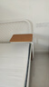 宜家（IKEA）NESTTUN奈斯顿铁艺床铁床床架双人床加厚简约卧室出租房 白色床架/鲁瑞床板+加硬弹簧床垫1.5x2m 实拍图