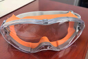 TA护目镜防雾防风沙防花粉尘可套近视眼镜全密封防尘骑车防护眼镜出行旅游登山 1副装橙色 实拍图