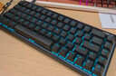 狼蛛（AULA）F87ProV2客制化无线机械键盘电竞游戏专用  蓝牙/2.4G/有线三模连接全键热插拔gasket结构办公键盘 F87 Pro 时空秘境 太空金轴 实拍图