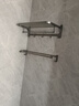 恒洁（HEGII）挂件套装S3 卫生间置物架毛巾架免打孔浴室挂件7件套HMP921K07-SH 实拍图
