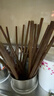 唐宗筷  抗菌率99.9%鸡翅木筷子10双装 一人一双专人专用 家用 实木原木 实拍图
