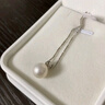 珍珠皇后 王妃akoya珍珠吊坠 18K金钻石强光海水珍珠项链新年礼物 实拍图