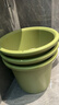 爱丽思（IRIS）花盆大号Deepot深型加厚花盆铁线莲树脂大口径塑料加厚花盆无盆托 14号 浅绿色  (口径46.5cm) 实拍图