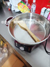 惠当家（Hui Dang Jia）电饼铛家用无涂层电煎锅多功能电热锅水煎包锅烙饼锅早餐机电煮锅304不锈钢锅HDJ-J09-32国家补贴 实拍图